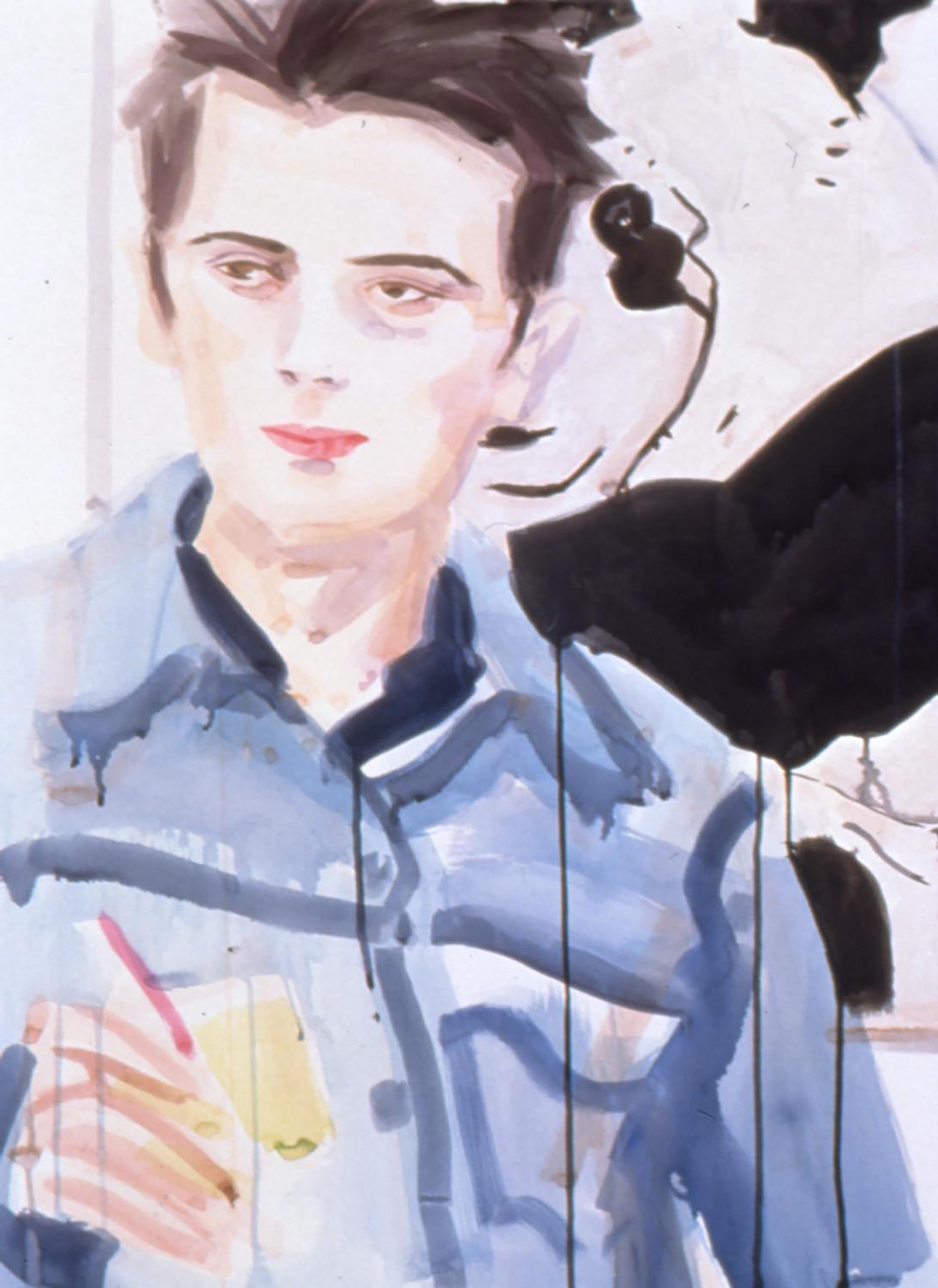 Elizabeth Peyton, Panda Rob, 1999